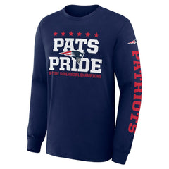 New England Patriots Hometown Sweep Legacy Long Sleeve T-Shirt - Navy online