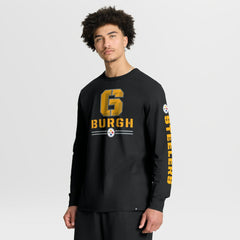 Pittsburgh Steelers Hometown Sweep Legacy Long Sleeve T-Shirt - Black cheap