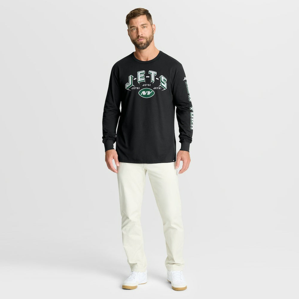New York Jets Hometown Sweep Legacy Long Sleeve T-Shirt - Black discount