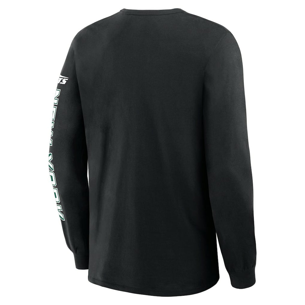 New York Jets Hometown Sweep Legacy Long Sleeve T-Shirt - Black discount