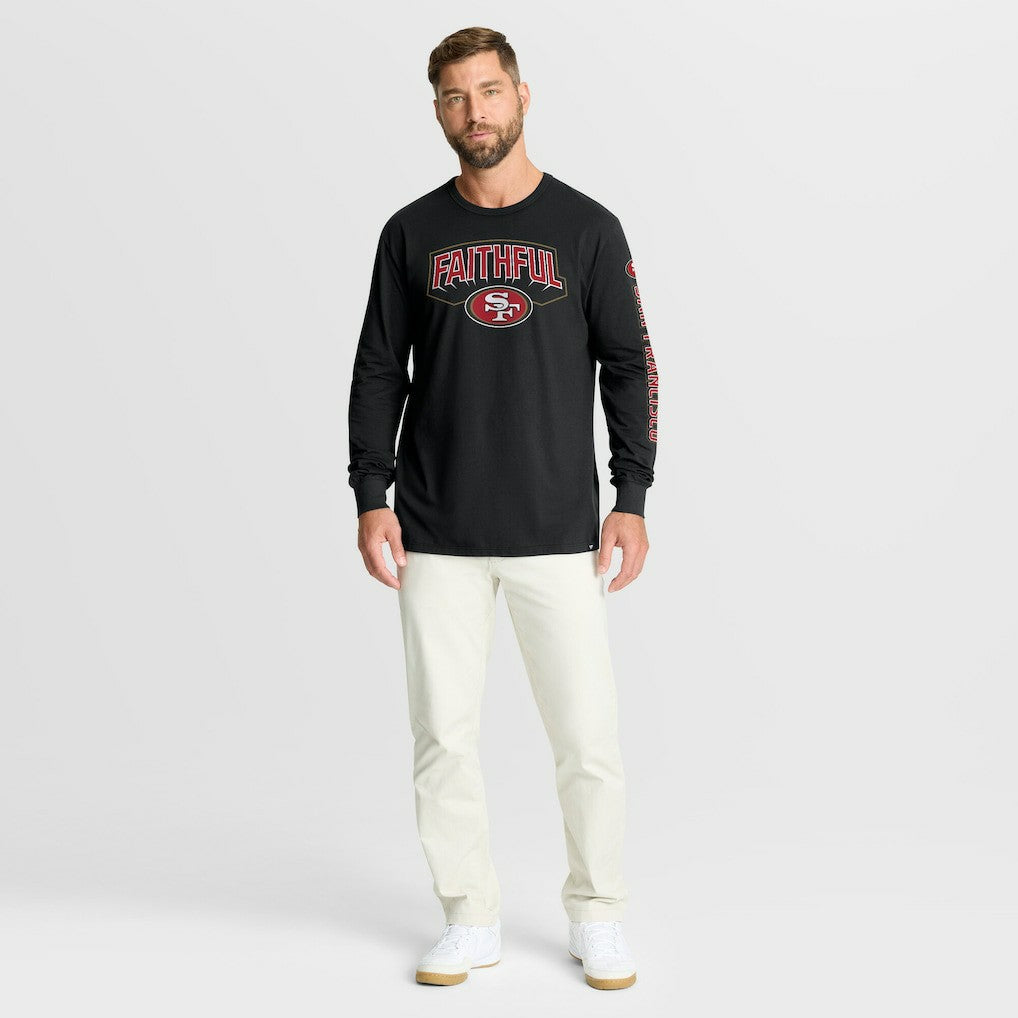 San Francisco 49ers Hometown Sweep Legacy Long Sleeve T-Shirt - Black online