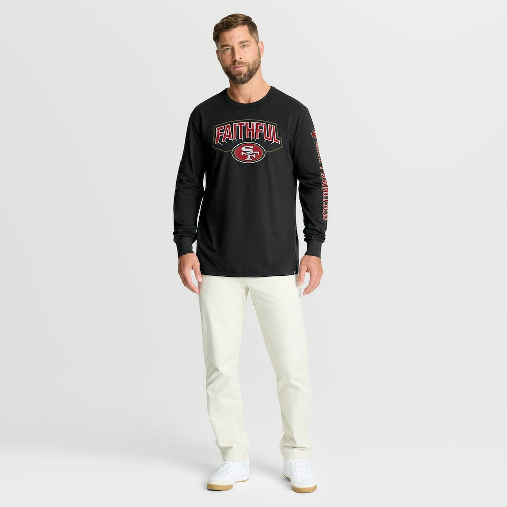 San Francisco 49ers Hometown Sweep Legacy Long Sleeve T-Shirt - Black online