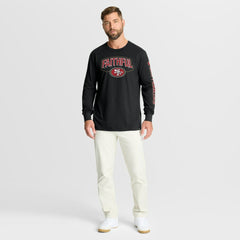 San Francisco 49ers Hometown Sweep Legacy Long Sleeve T-Shirt - Black online
