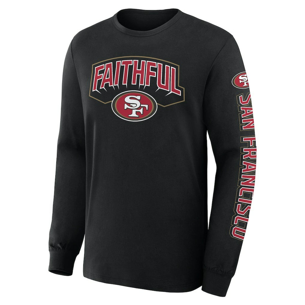 San Francisco 49ers Hometown Sweep Legacy Long Sleeve T-Shirt - Black online