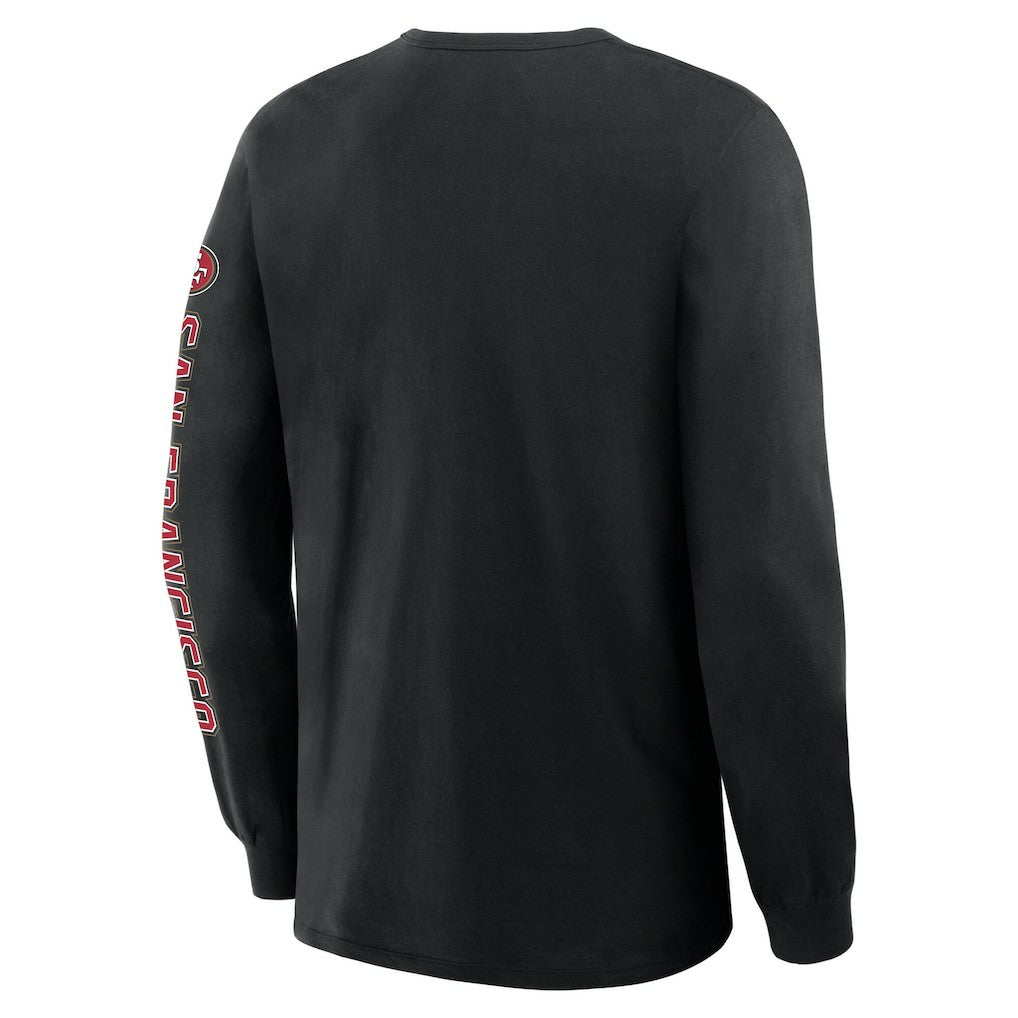 San Francisco 49ers Hometown Sweep Legacy Long Sleeve T-Shirt - Black online