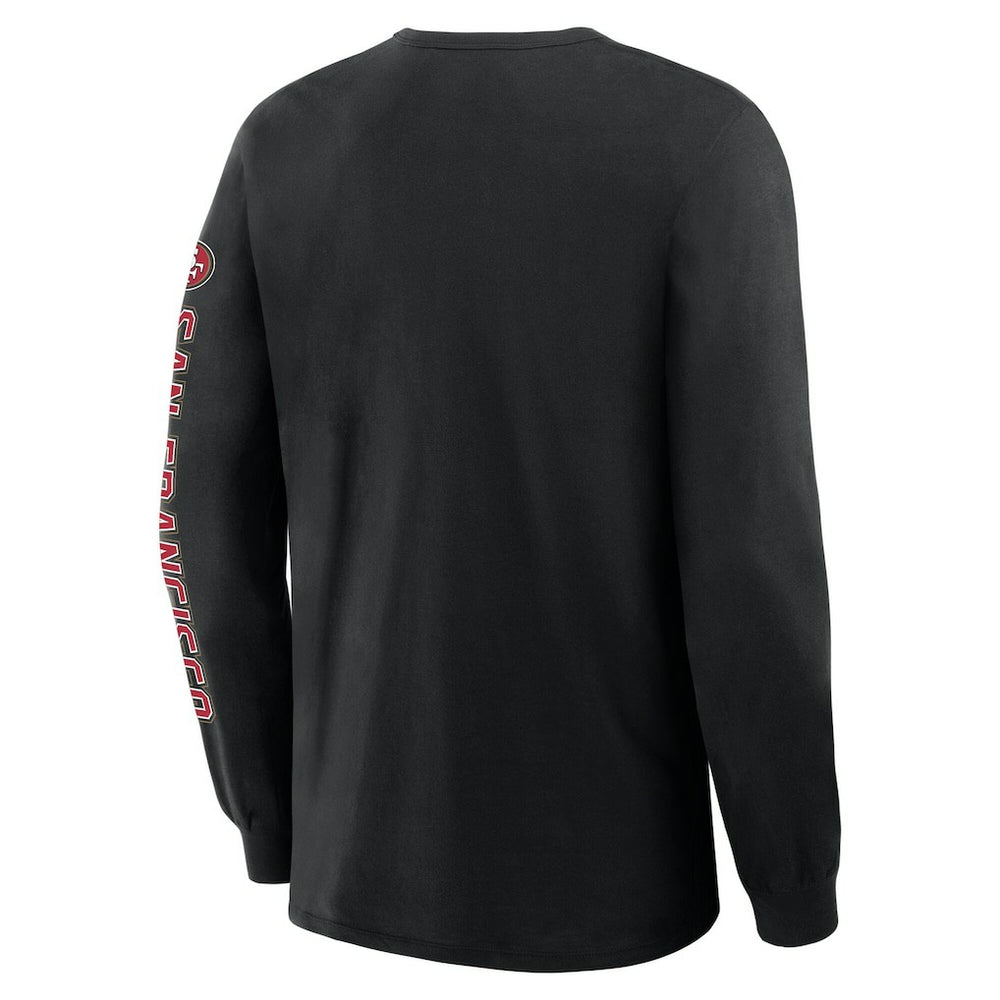 San Francisco 49ers Hometown Sweep Legacy Long Sleeve T-Shirt - Black online