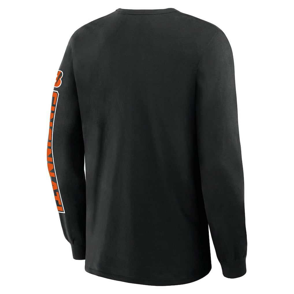 Cincinnati Bengals Hometown Sweep Legacy Long Sleeve T-Shirt - Black outlet