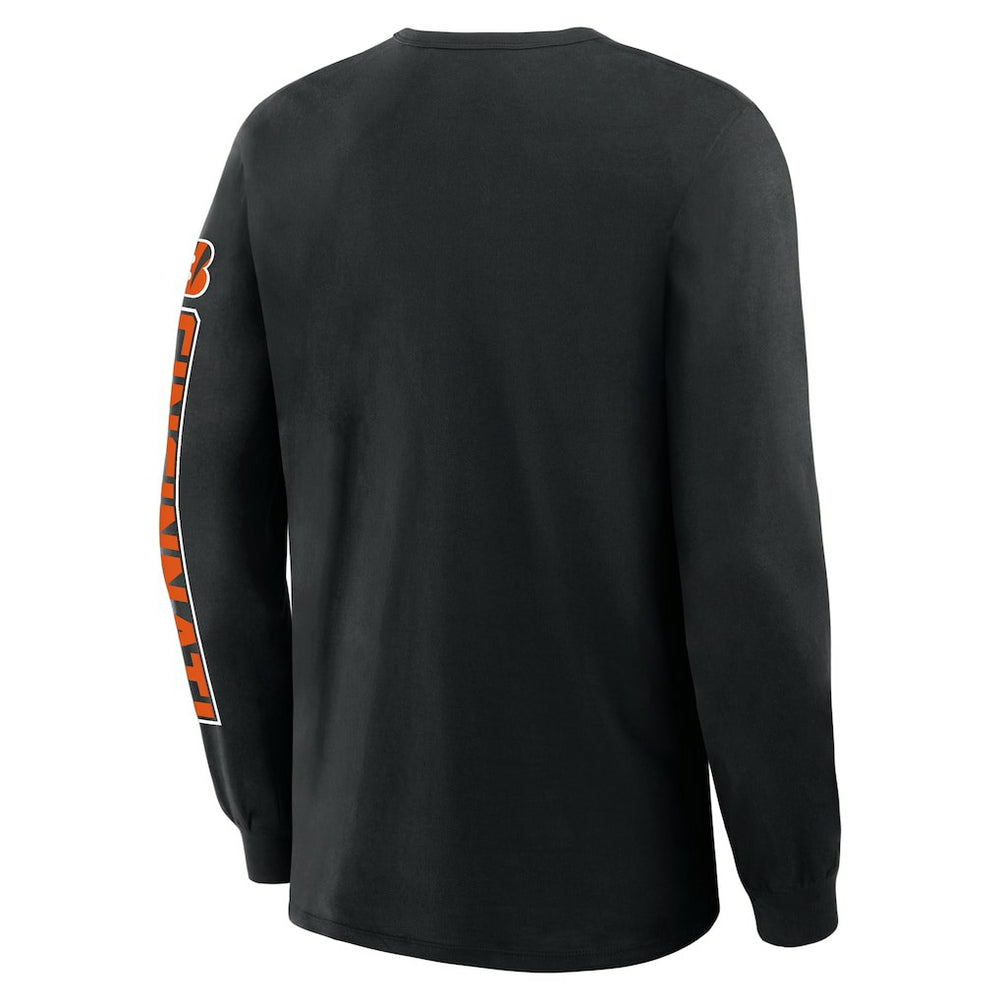 Cincinnati Bengals Hometown Sweep Legacy Long Sleeve T-Shirt - Black outlet