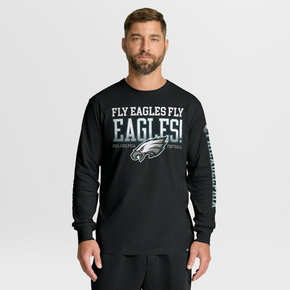 Philadelphia Eagles Hometown Sweep Legacy Long Sleeve T-Shirt - Black cheap