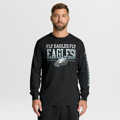 Philadelphia Eagles Hometown Sweep Legacy Long Sleeve T-Shirt - Black cheap