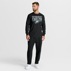 Philadelphia Eagles Hometown Sweep Legacy Long Sleeve T-Shirt - Black cheap