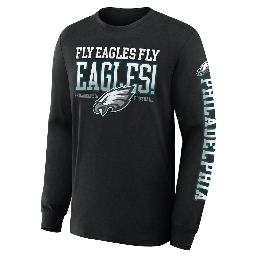 Philadelphia Eagles Hometown Sweep Legacy Long Sleeve T-Shirt - Black cheap