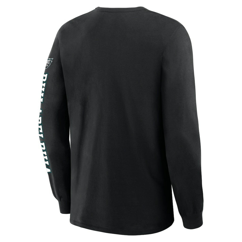 Philadelphia Eagles Hometown Sweep Legacy Long Sleeve T-Shirt - Black cheap