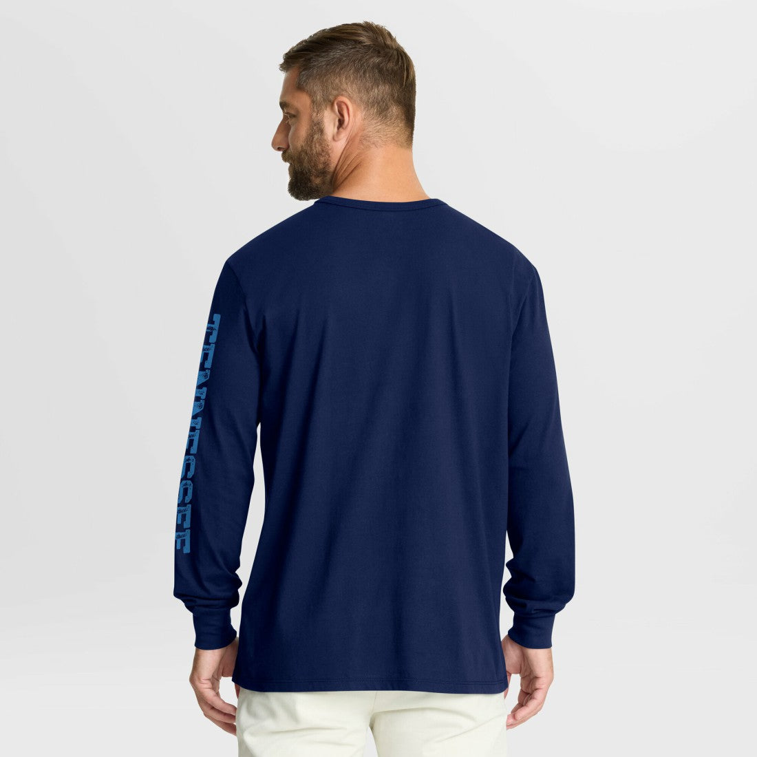 Tennessee Titans Hometown Sweep Legacy Long Sleeve T-Shirt - Navy for sale