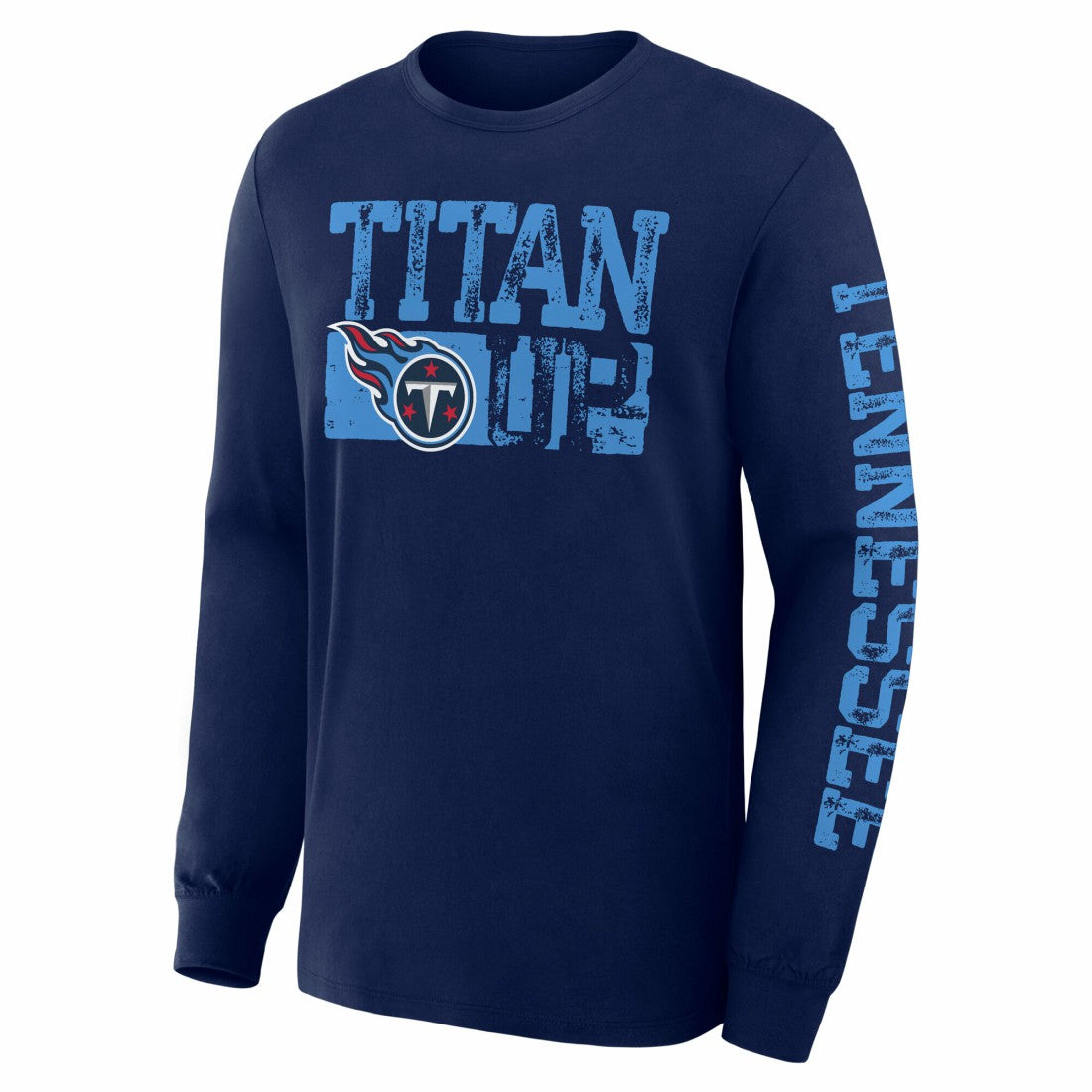 Tennessee Titans Hometown Sweep Legacy Long Sleeve T-Shirt - Navy for sale