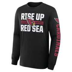 Arizona Cardinals Hometown Sweep Legacy Long Sleeve T-Shirt - Black cheap
