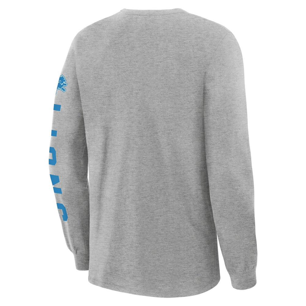 Detroit Lions Hometown Sweep Legacy Long Sleeve T-Shirt - Heather Gray sale