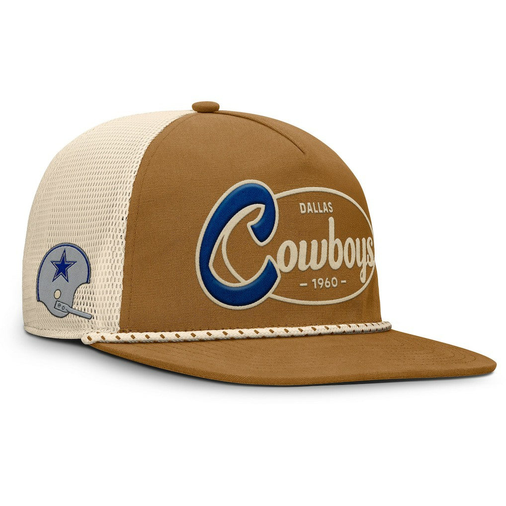 Dallas Cowboys Heritage Adjustable Hat - Brown on sale