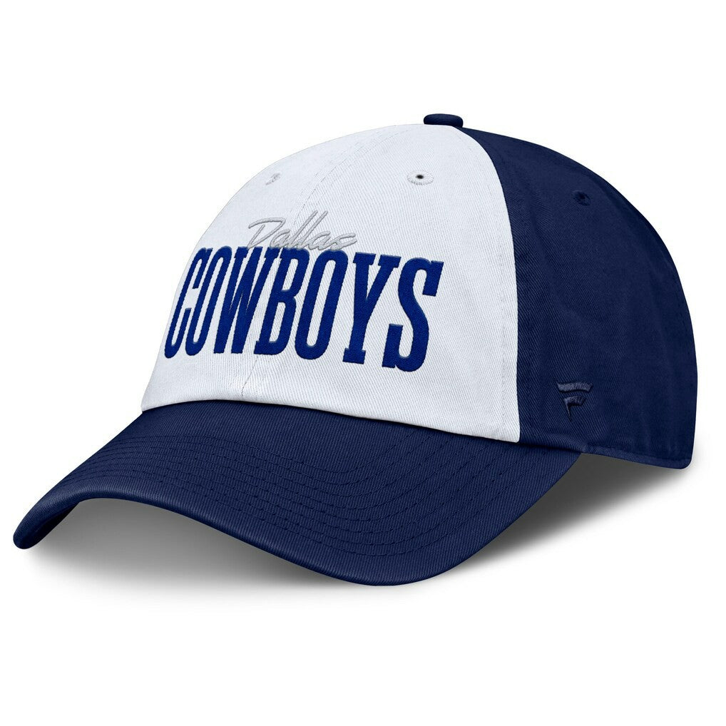 Dallas Cowboys Women's Fanzone Adjustable Hat - White/Navy cheap