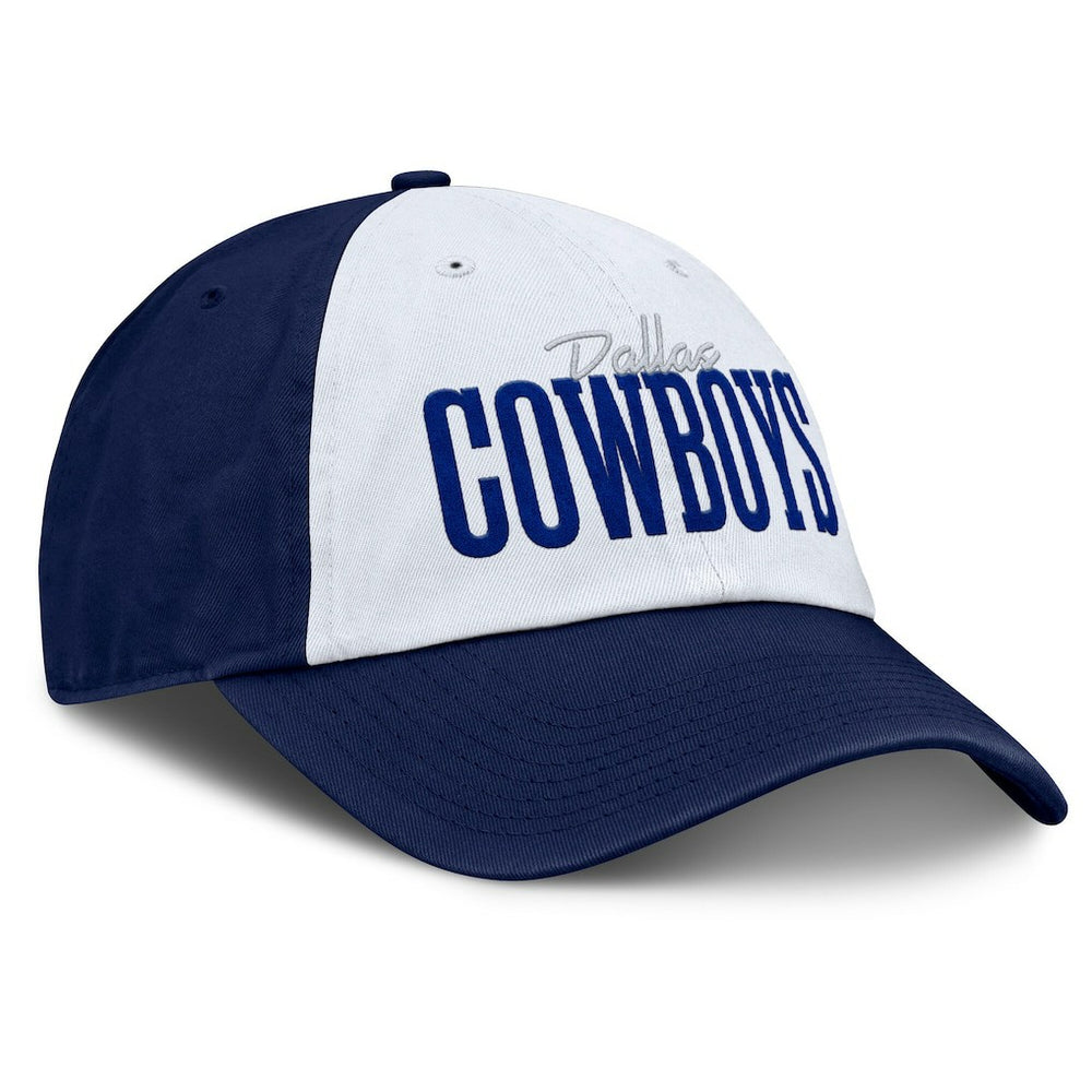 Dallas Cowboys Women's Fanzone Adjustable Hat - White/Navy cheap