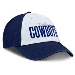 Dallas Cowboys Women's Fanzone Adjustable Hat - White/Navy cheap