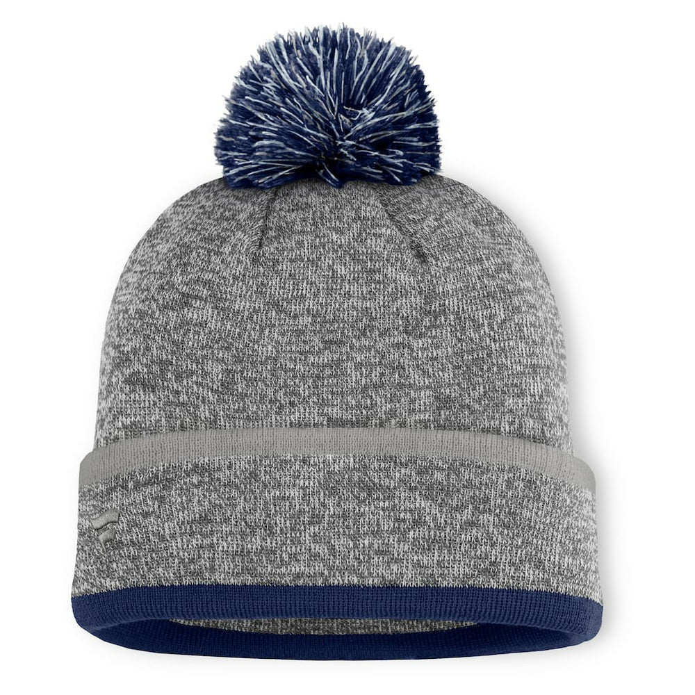 Dallas Cowboys Motion Cuffed Knit Hat with Pom - Heather Gray cheap