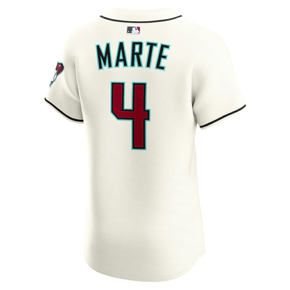 Ketel Marte Arizona Diamondbacks Home Elite Jersey Cream
