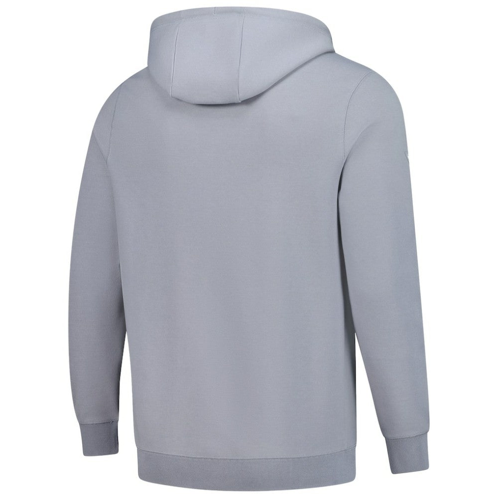 New York Rangers Levelwear Hockey Fights Cancer Pulsar Off Season Tri-Blend Pullover Hoodie - Gray Hoodies