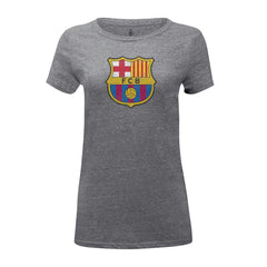 Barcelona 1863FC Women's Color Badge Tri-Blend T-Shirt - Heather Gray sale