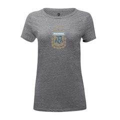 Argentina National Team 1863FC Women's Color Badge Tri-Blend T-Shirt - Heather Gray outlet
