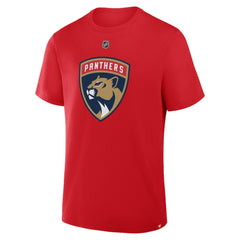 Matthew Tkachuk Florida Panthers Fanatics Authentic Stack Name & Number T-Shirt - Red T-shirts
