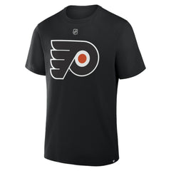 Travis Konecny Philadelphia Flyers Fanatics Authentic Stack Name & Number T-Shirt - Black T-shirts