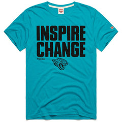 Jacksonville Jaguars Homage Unisex 2024 Inspire Change Tri-Blend T-Shirt - Teal online