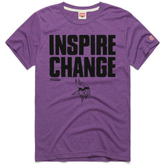 Minnesota Vikings Homage Unisex 2024 Inspire Change Tri-Blend T-Shirt - Purple on sale