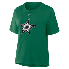Tyler Seguin Dallas Stars Fanatics Women's Authentic Stack Name & Number T-Shirt - Kelly Green T-shirts