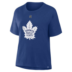 William Nylander Toronto Maple Leafs Fanatics Women's Authentic Stack Name & Number T-Shirt - Blue T-shirts