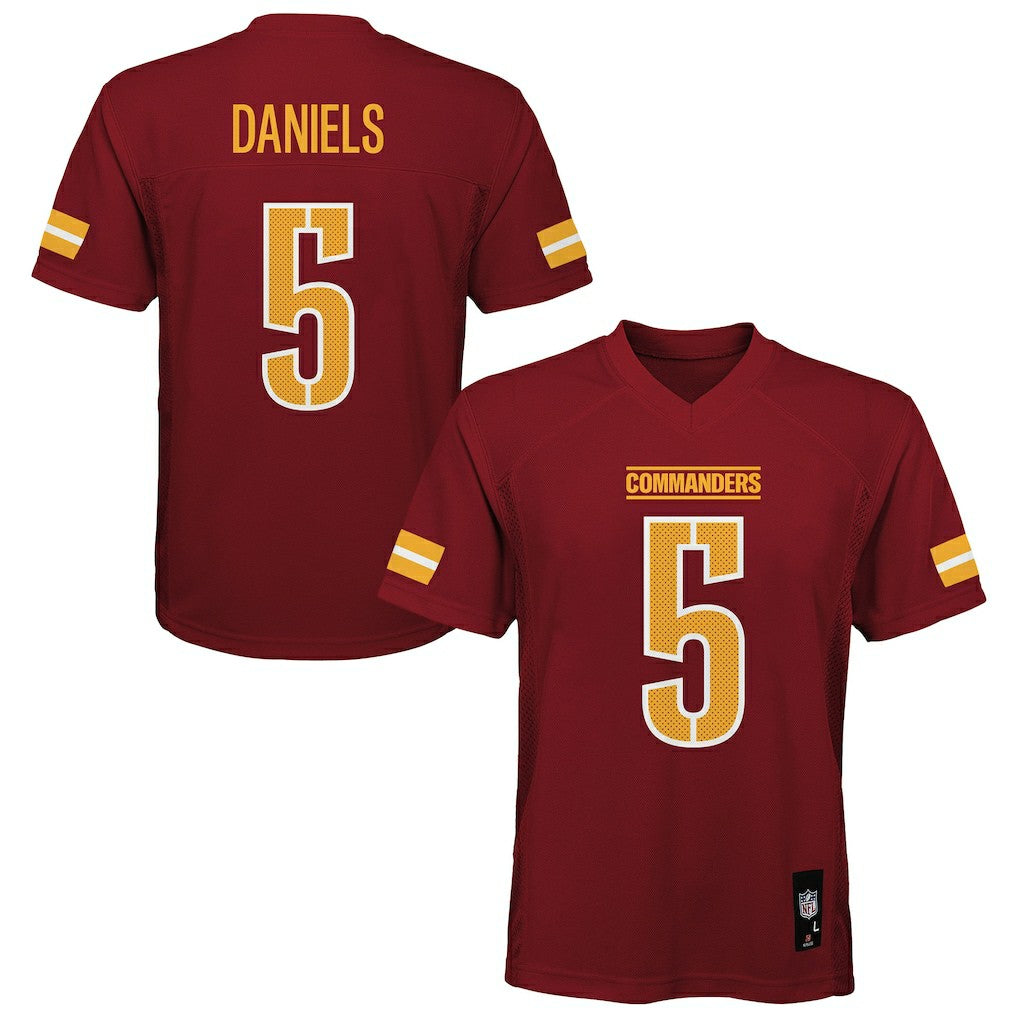 Jayden Daniels Washington Commanders Outerstuff Preschool Replica Player Jersey - Burgundy discount