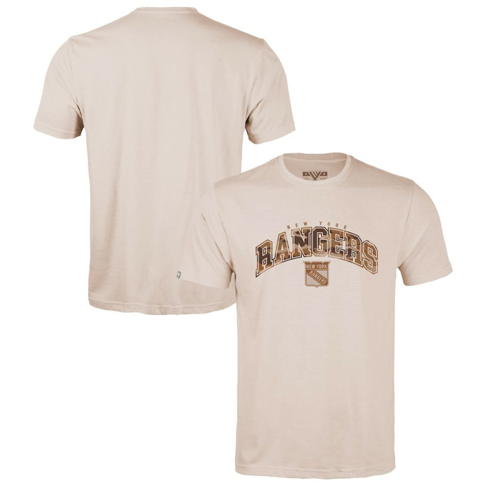 New York Rangers Levelwear Desert Camo Richmond Decoy T-Shirt - Khaki T-shirts