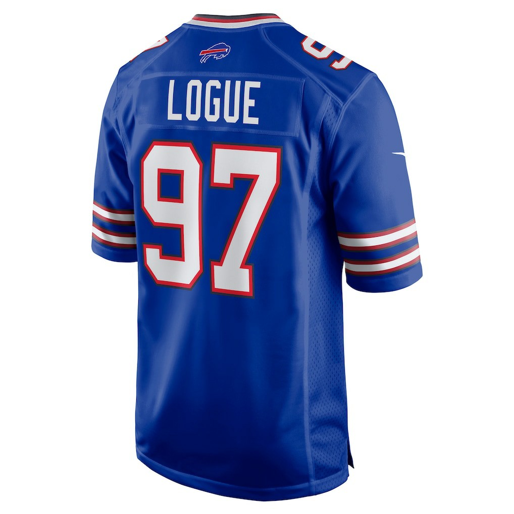 Zion Logue Buffalo Bills Team Game Jersey - Royal on sale