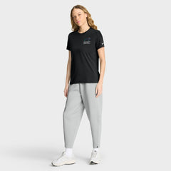 Carolina Panthers Women's 2025 NFL Crucial Catch Tri-Blend Dri-FIT T-Shirt - Black outlet