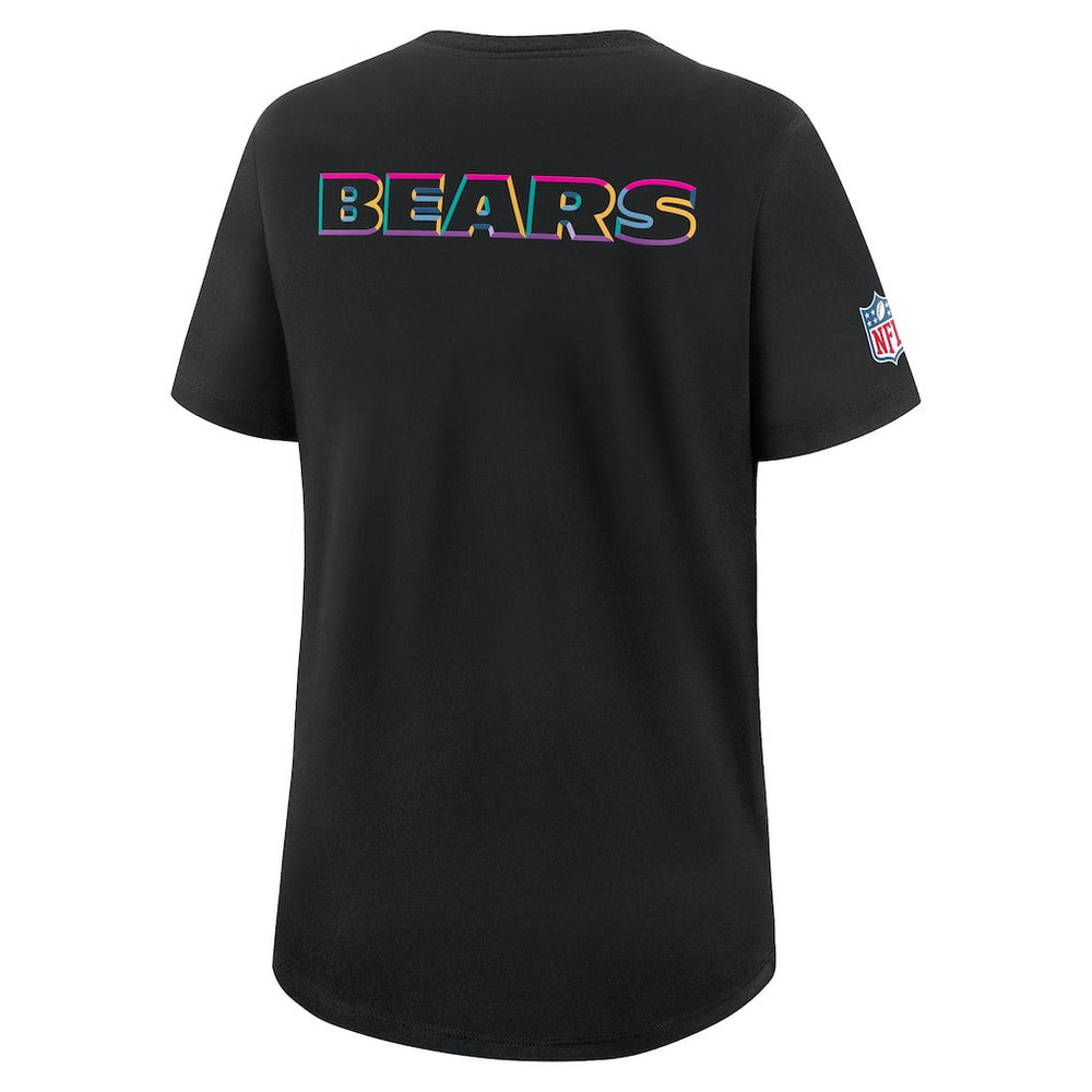 Chicago Bears Women's 2025 NFL Crucial Catch Tri-Blend Dri-FIT T-Shirt - Black online