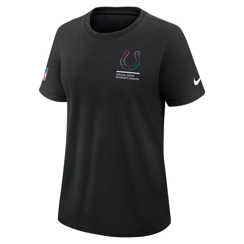 Indianapolis Colts Women's 2025 NFL Crucial Catch Tri-Blend Dri-FIT T-Shirt - Black online