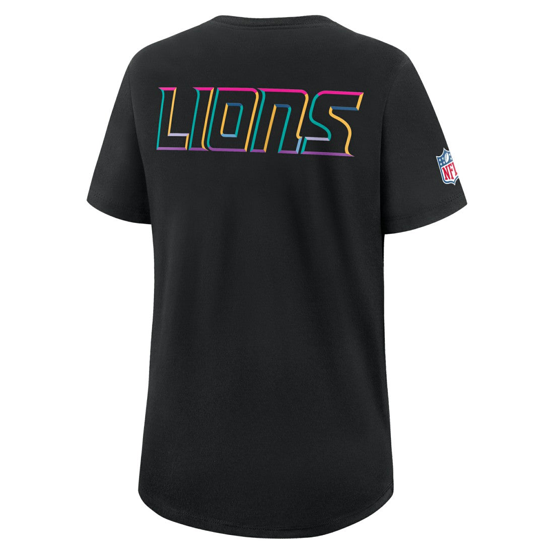 Detroit Lions Women's 2025 NFL Crucial Catch Tri-Blend Dri-FIT T-Shirt - Black discount