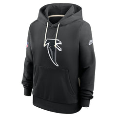 Atlanta Falcons Women's Throwback Sideline Standard Issue Dri-FIT Hoodie - Black discount