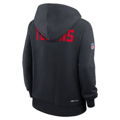 Houston Texans Women's Throwback Sideline Standard Issue Dri-FIT Hoodie - Navy outlet