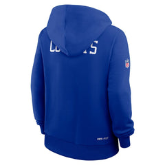 Dallas Cowboys Women's Throwback Sideline Standard Issue Dri-FIT Hoodie - Royal sale