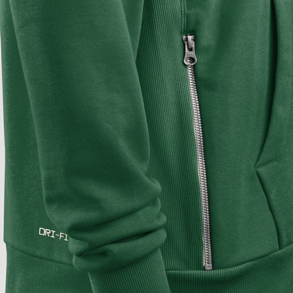 New York Jets Women's Throwback Sideline Standard Issue Dri-FIT Hoodie - Kelly Green for sale