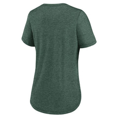 Green Bay Packers Women's Script Tri-Blend T-Shirt - Green online