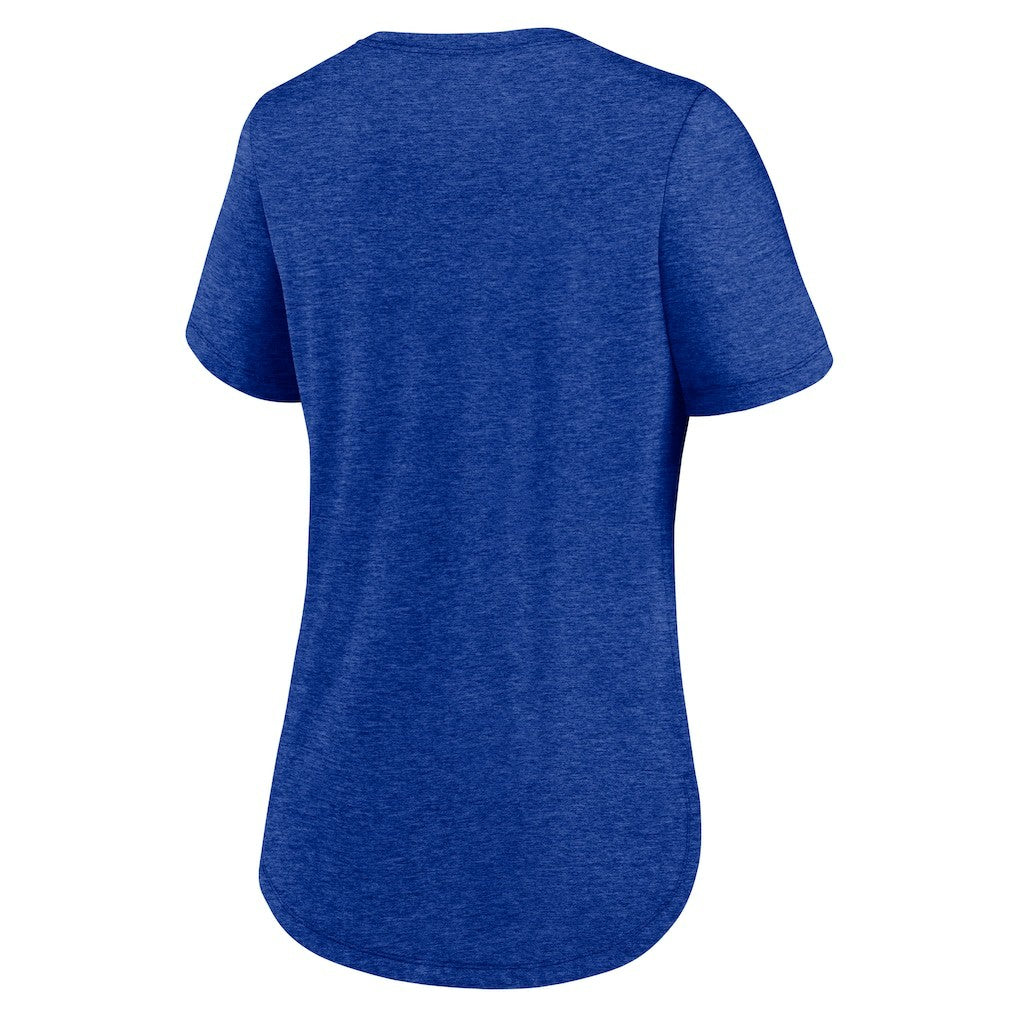 Buffalo Bills Women's Script Tri-Blend T-Shirt - Royal cheap