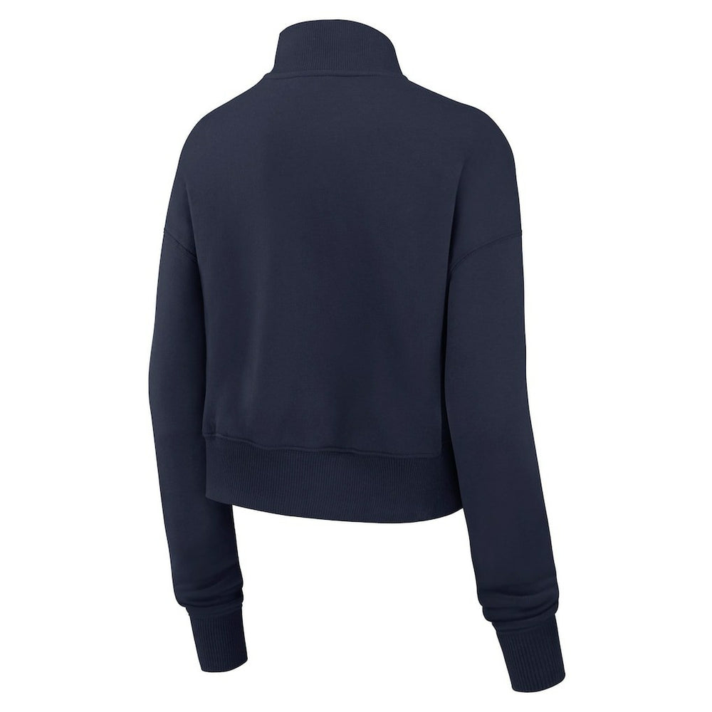 Dallas Cowboys Women's Primetime Phoenix Half-Zip Sweatshirt - Navy for sale